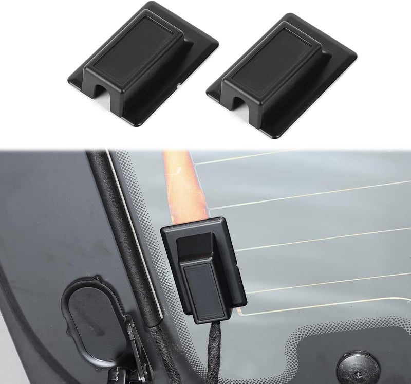 HTHE for Ford Bronco Tailgate Rear Window Heater Cable Cover Antidust Waterproof Cover Compatible with Ford Bronco 2021+ 2/4Doors（2pcs,ABS,Model A） - Image 1