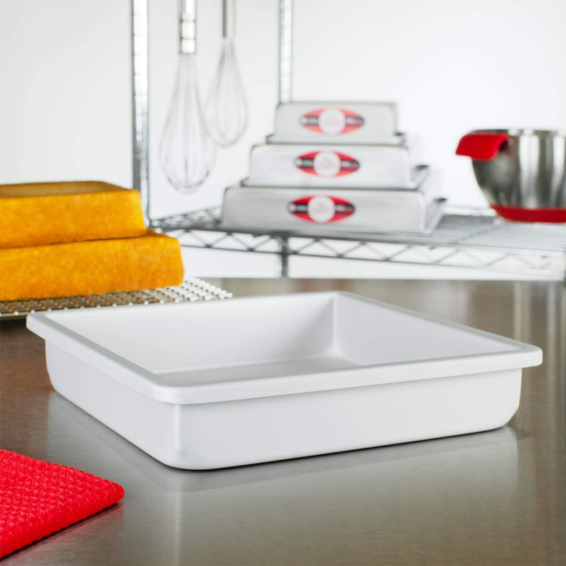 فات داديوز صينية خبز الكيك بنمط مربع مصنوعة من الألومنيوم - Image 4