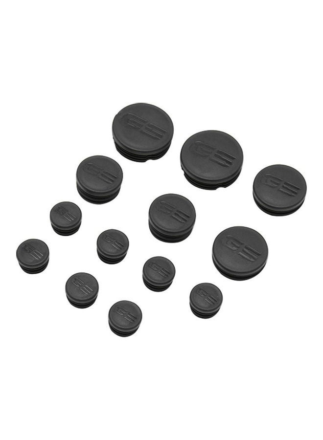Generic 13PCS Motorcycle Frame Cap Plug Set, Motorcycle Frame Hole Cap Plug Kit Fairing for BMW R1200GS  R1250GS LC Adventure 2013-2016  - Image 1