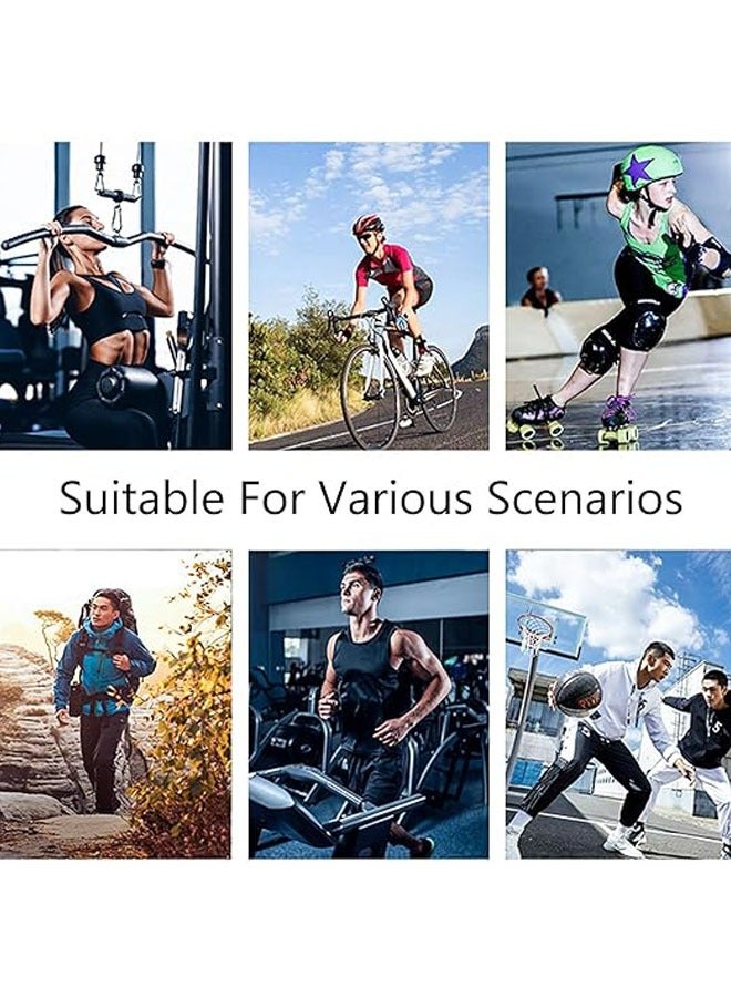 general 2pcs Men's and Women's Lightweight Knitted Knee Gloves Knee Support with Side Stabilizer Meniscus Tear Exercise Sports Knee Protection For pain relief Joint pain  - Image 5