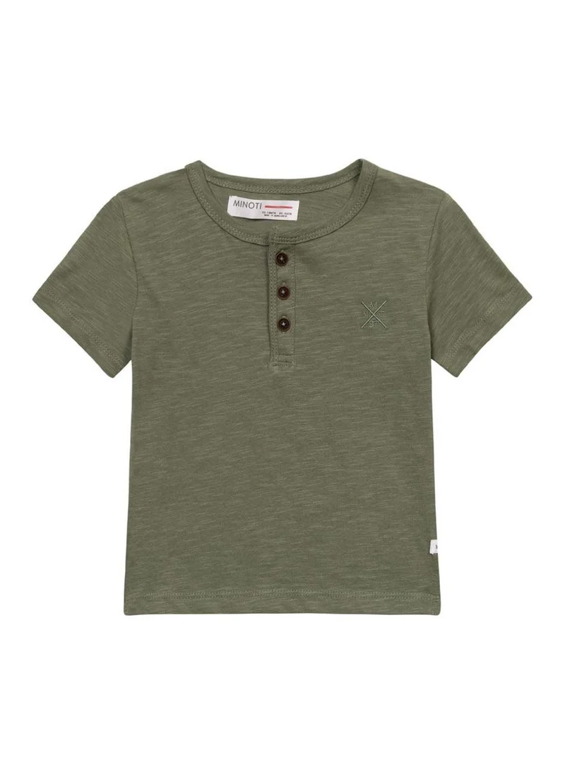 مينوتي Teen Boys  Classic T-Shirt With Buttons