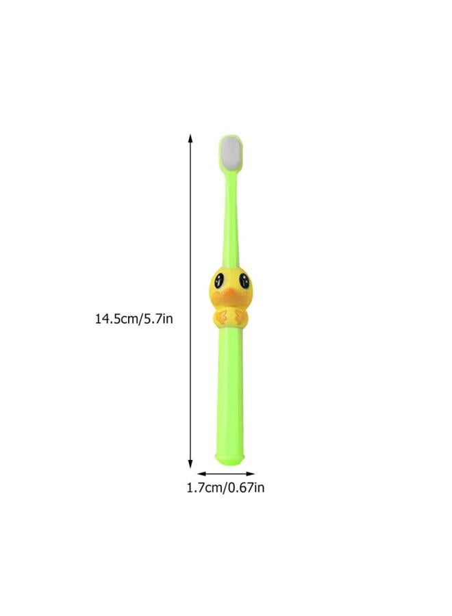 FOMIYES 4pcs Duck Tooth Brush for Boys and Girls Soft Bristle Toothbrush Boys and Girls Cartoon Tooth Safe for Toddlers - Image 3