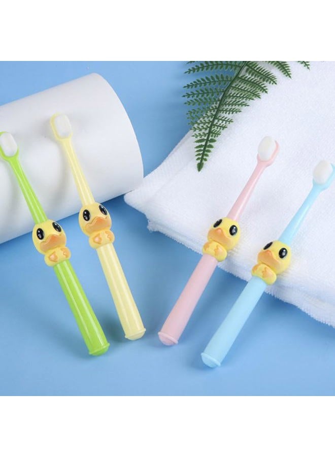 FOMIYES 4pcs Duck Tooth Brush for Boys and Girls Soft Bristle Toothbrush Boys and Girls Cartoon Tooth Safe for Toddlers - Image 2