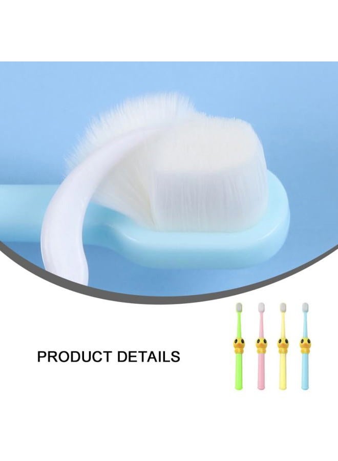 FOMIYES 4pcs Duck Tooth Brush for Boys and Girls Soft Bristle Toothbrush Boys and Girls Cartoon Tooth Safe for Toddlers - Image 5