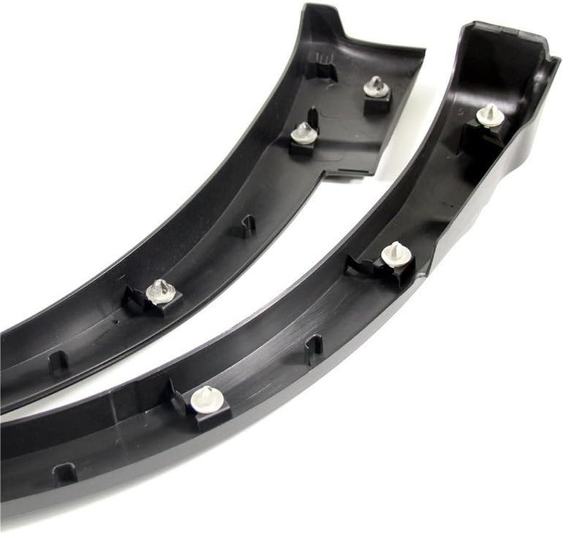 Yurefax Black Mudguard Wheel Eyebrow Trim for Nissan Qashqai J11 - Image 1