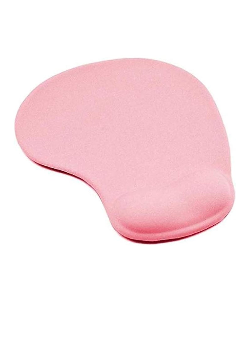 DUNISO Ergonomic Mouse Pad,Office Mouse Pad，with Gel Wrist Support,with Non slip Base，for Pain Relief, Computer, Laptop, Office ，Home，Pink(225*195*22mm)  - Image 2