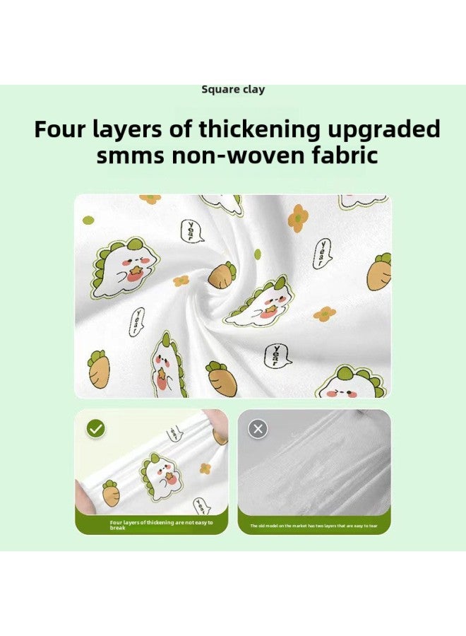 Disposable Sleeping Bag Travel Hotel Dirty Portable Double Single Bed Sheet Quilt Cover Quilt Cover Pillowcase One-piece Thickened-Color:[double Dirt-proof Sleeping Bag] Suitable For 2 Packs Of Hotel Bedrooms - Image 5