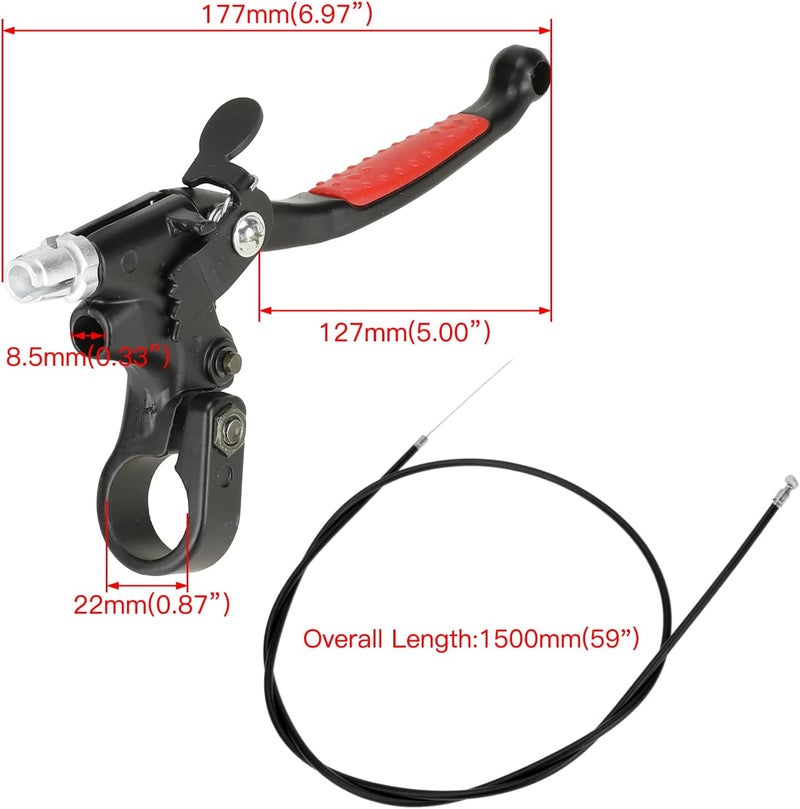 YOXUFA Motorized Bike Clutch Lever Kit - Image 5