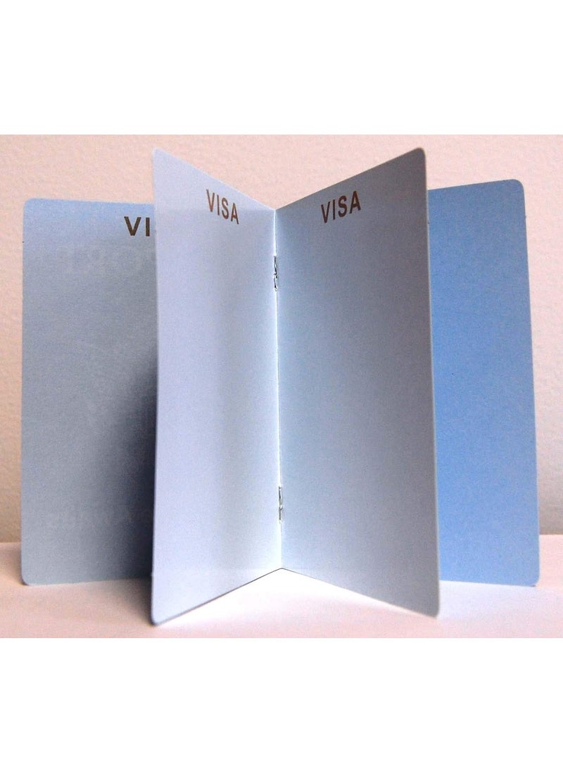 Beistle Beistle Set of 8 Around The World Passports Global Adventure Travel Party Favors Made In USA Since 1900  - Image 4