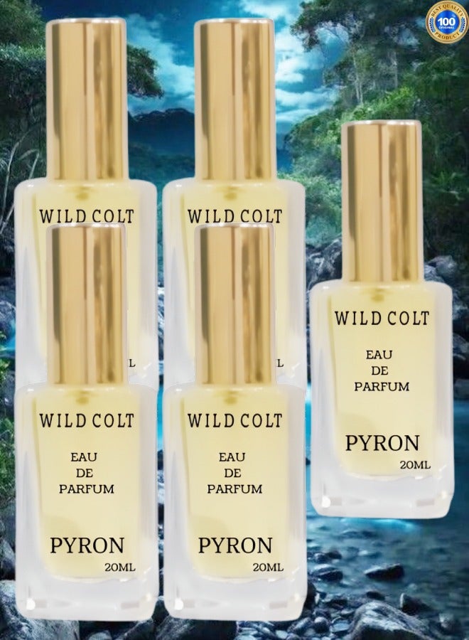 بيرون 5 قطع عطر وايلد كولت بيرون 20 مل