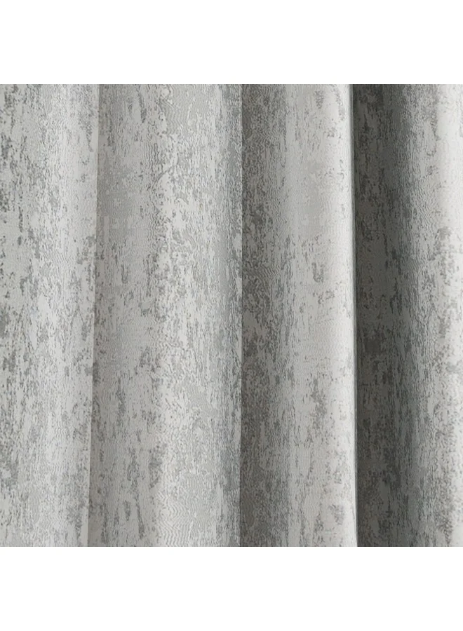 Home Box Travor Ocena 2-Piece Jacquard Extra Long Curtain Set 140 x 300 cm