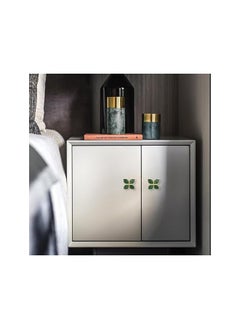 The Bros Knobs Four-Leaf Clover Brass Pulls Handles, Gold Knobs Dresser Knobs Clover Cabinet Handles with Screws for Dresser Drawers Kitchen Cabinet (Green, 6 pcs)  - Image 5