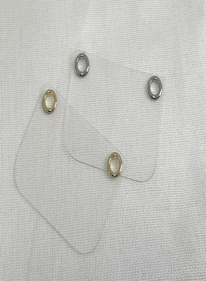 YESIKIMI Constance Slim Wallet Insert With Chain Constance Conversion Kit Constance Slim Wallet Insert Wallet on Chain Gift For Her (silver) - Image 2