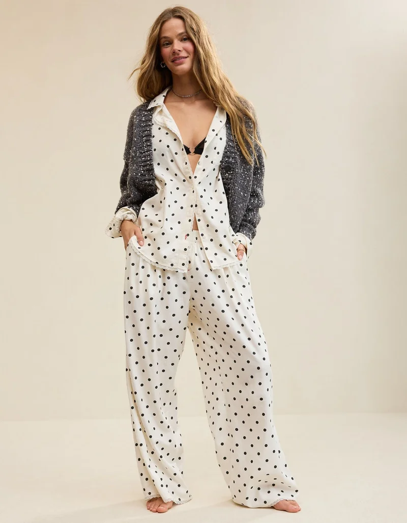 Aerie  Aerie Flannel Trouser PJ for Women | Best Price UAE