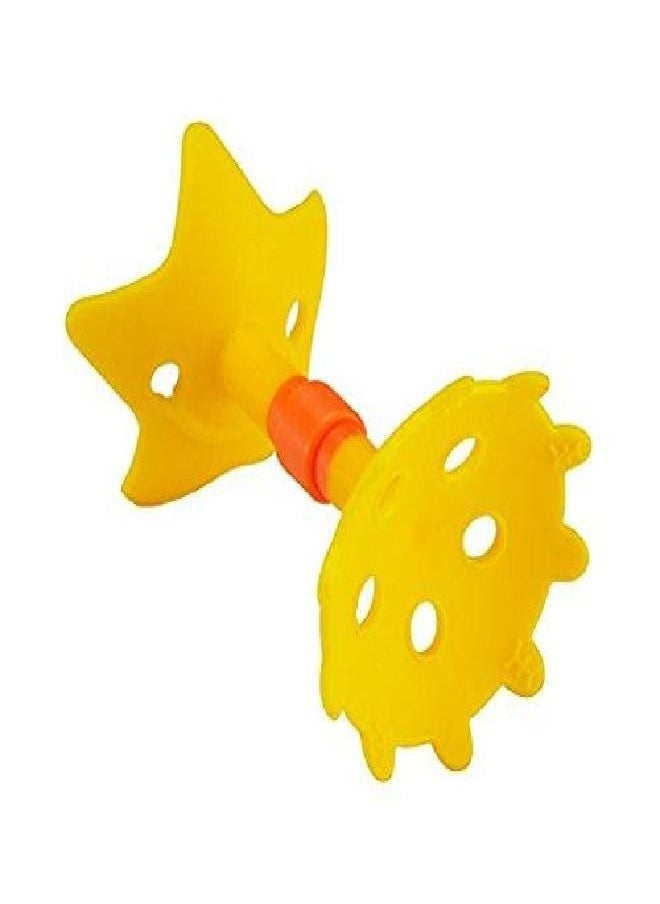 Innobaby - Innobaby EZ Grip Massaging Star Teether Set (Yellow Star and Blue Star) - Image 1
