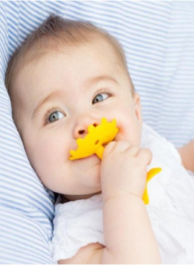 Innobaby - Innobaby EZ Grip Massaging Star Teether Set (Yellow Star and Blue Star) - Image 1
