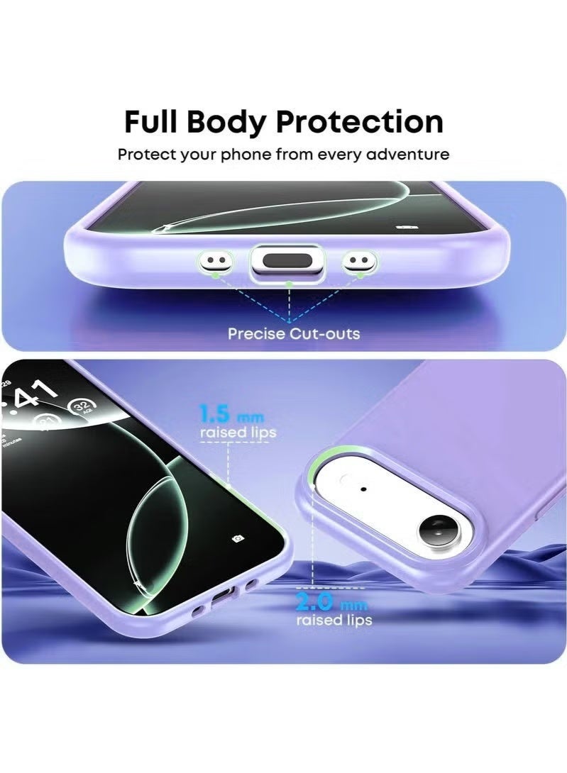 ELTRAZONE iPhone 17 Air Smooth Liquid Silicone Soft Cover with Microfiber Lining – Shockproof Protective Phone Case for iPhone 17 Air 6.5-Inch – Slim Fit Anti-Fingerprint Scratch-Resistant Drop Protection Back Cover – Wireless Charging Compatible & Camera Safe - Image 3