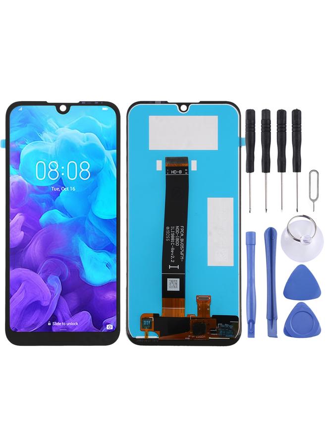 erorex Replacement OEM LCD Screen for Huawei Y5 with Digitizer Full Assembly 2019 Black - Image 1