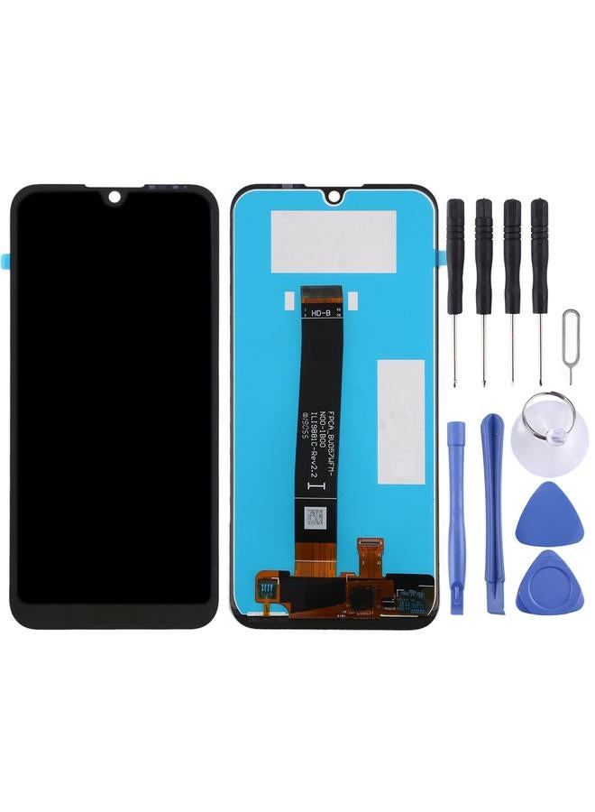 erorex Replacement OEM LCD Screen for Huawei Y5 with Digitizer Full Assembly 2019 Black - Image 2