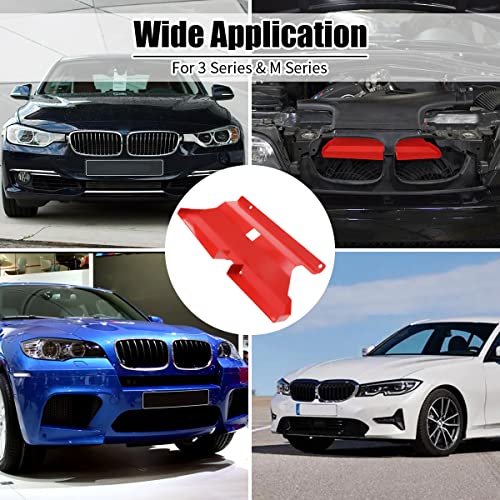 URLWALL Air Intake Scoop, 2PCS Dynamic Cold Air Intake Systems for BMW 323i 325i 328i 330i M52 M54 E46 M3 2001-2006, Increasing Horsepower & Improving Throttle Response (Red) - Image 5