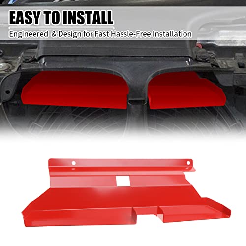URLWALL Air Intake Scoop, 2PCS Dynamic Cold Air Intake Systems for BMW 323i 325i 328i 330i M52 M54 E46 M3 2001-2006, Increasing Horsepower & Improving Throttle Response (Red) - Image 4