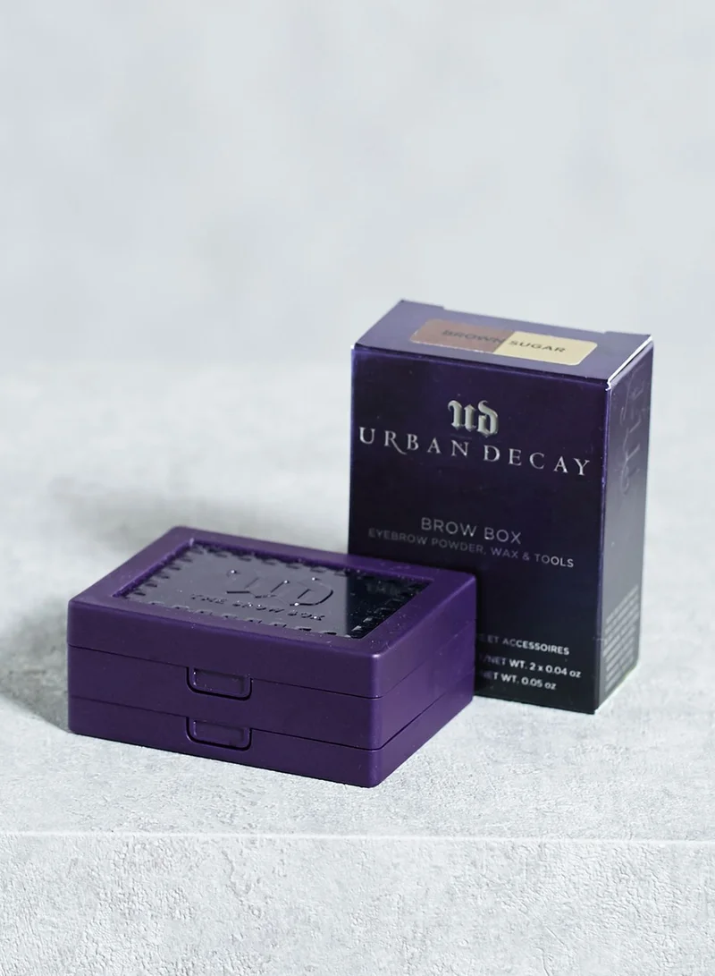 Urban Decay Brow Box: Eyebrow Powder + Wax + Tools - Brown Su