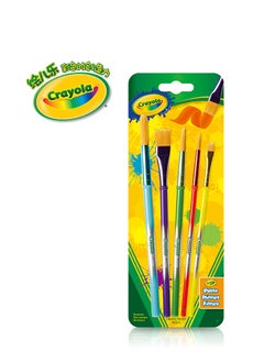 Crayola Art And Craft Brush Set, 5 Count  - Image 3