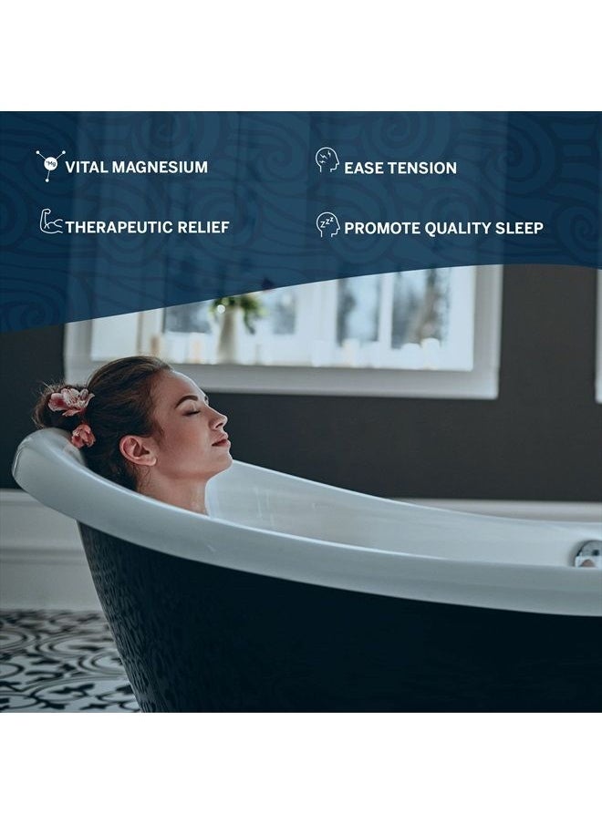 Ancient Minerals Magnesium Bath Flakes - Bathing Alternative to Epsom Salt - Soak in Natural Salts - High-Absorption Efficiency for Relaxation, Wellness & Muscle Relief - 8 lbs  - Image 3