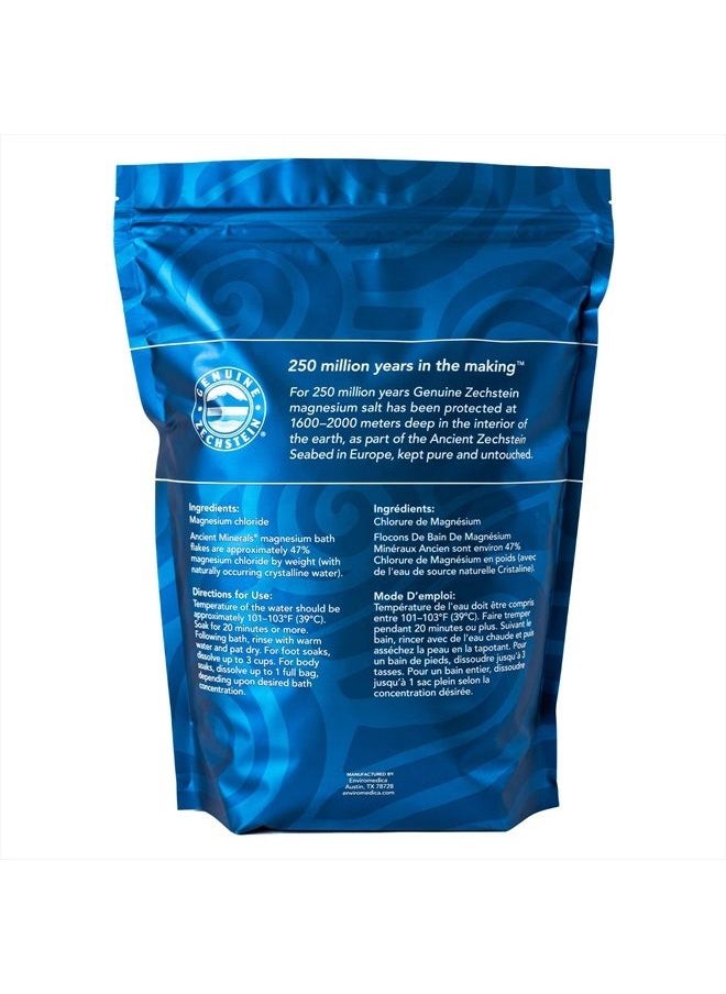 Ancient Minerals Magnesium Bath Flakes - Bathing Alternative to Epsom Salt - Soak in Natural Salts - High-Absorption Efficiency for Relaxation, Wellness & Muscle Relief - 8 lbs  - Image 5