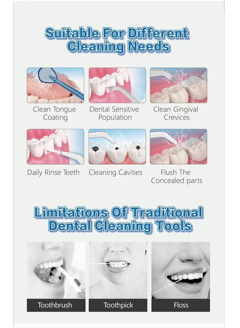 Water Dental Flosser with Adjustable Pressures
