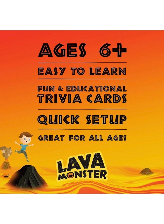 JumpOff Jo - Lava Monster, Hot Lava Survival Game For Kids And Adults, Physical & Educational, Family Games - Image 1