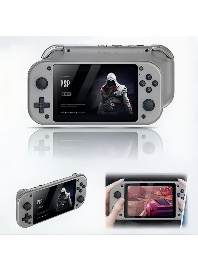 Handheld Game Console 4.3" IPS Screen | Supports 30,000+ Games | PSP PS1 N64 Emulator | Quad-Core Cortex-A7 CPU | 128GB | Portable Retro Gaming Console - Image 1