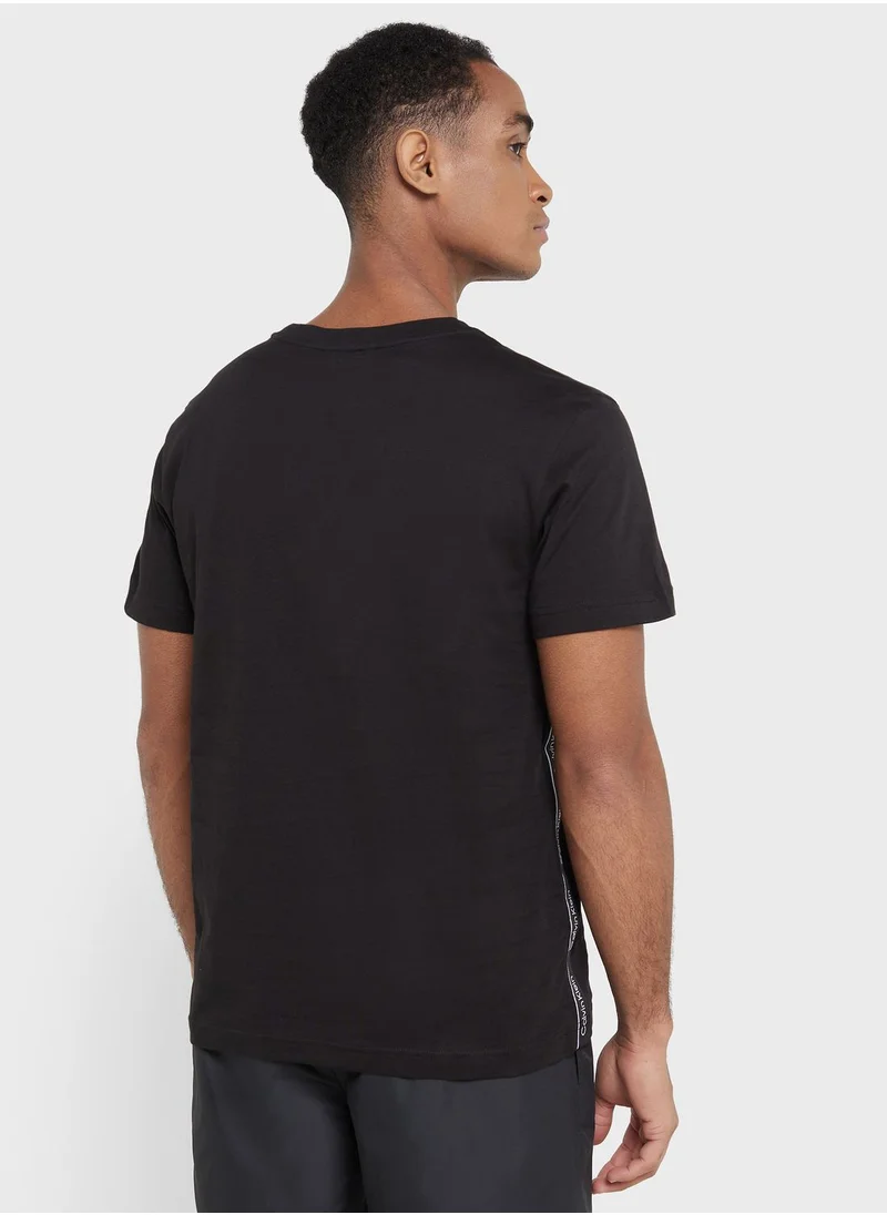 CALVIN KLEIN Logo Crew Neck T-Shirt