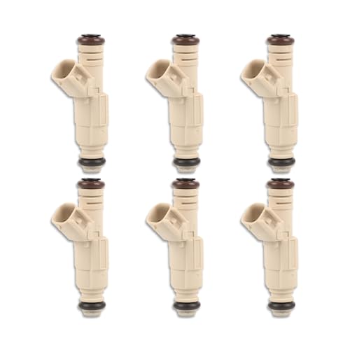 KUIPERAUTO 6Pcs Fuel Injectors YL8EC7B 82211157 Compatible for Ford Escape 20012003 Compatible for Mercury Sable Ford Taurus 2001 - Image 1