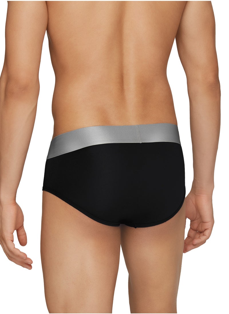 XYXX - Pack of 3 Illuminati Intellisoft Micro Modal Color Blocked Solid Men Brief - Image 1