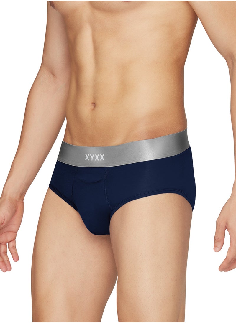 XYXX - Pack of 3 Illuminati Intellisoft Micro Modal Color Blocked Solid Men Brief - Image 1