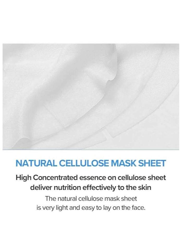 JMsolution JMsolution Water Luminous S.O.S Ringer Mask Black Skin Care Face Mask- Korean Facial Skincare-5-layer High Intensive Moisture for all skin- 10 sheets X 1.24 fl oz  - Image 3