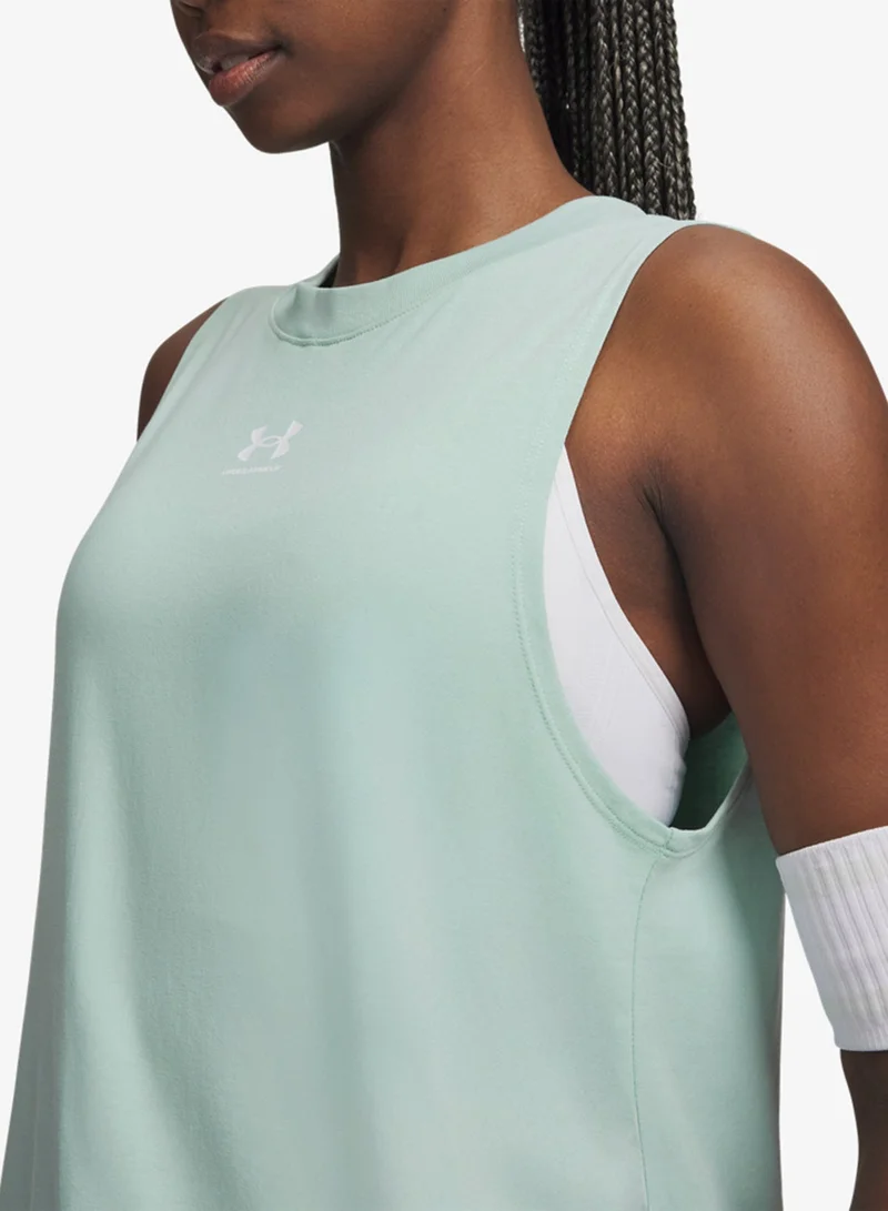UNDER ARMOUR  Rival Muscle Tank for Women | Best Price UAE