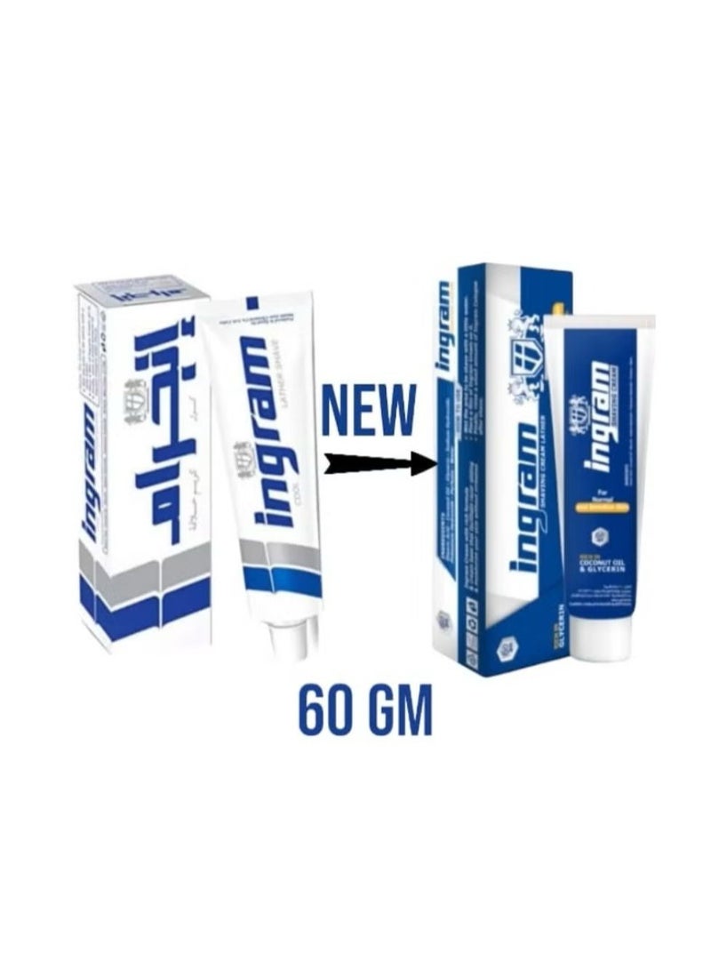 Ingram Shaving Cream 60 GM - Image 1