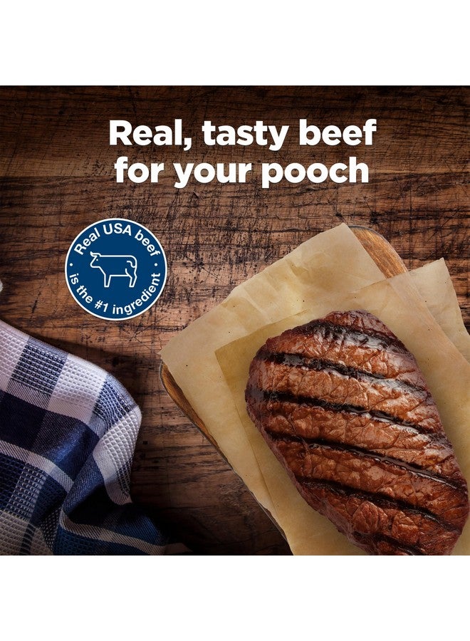 بلو بافلو مكافآت الكلاب بلو بافالو نودجز جيركي كاتس، مصنوعة في الولايات المتحدة الأمريكية بمكونات طبيعية، لحم بقري، كيس 16 أونصة - Image 3