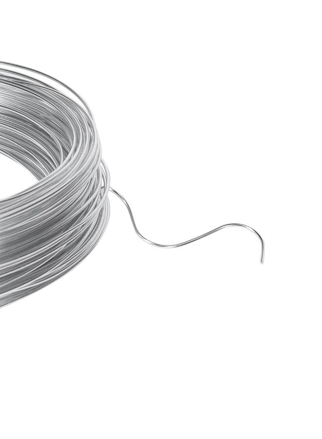 Peachjoy 50-Meter (165 ft) Aluminum Craft Wire, 1mm 18-Gauge Bendable Metal Wire for Jewelry Making, Sculpting, Floral Arranging and DIY Wire Wrapping (Silver) - Image 4