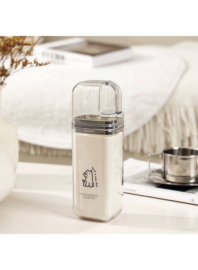 3-In-1 Travel Toiletry Cup, Multi-Functional Reusable Toothbrush Cup, Portable Travel Toothbrush Tumbler, Mouthwash Cup, Family Multi-Person Travel Toothbrush Cup - Image 1