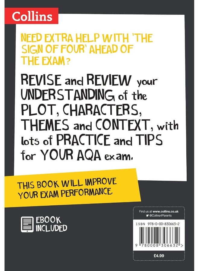 The Sign of Four: AQA GCSE 9-1 English Literature Text Guide: Ideal for the 2024 and 2025 Exams