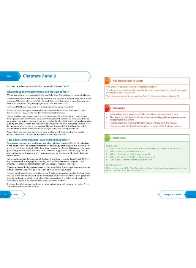 The Sign of Four: AQA GCSE 9-1 English Literature Text Guide: Ideal for the 2024 and 2025 Exams