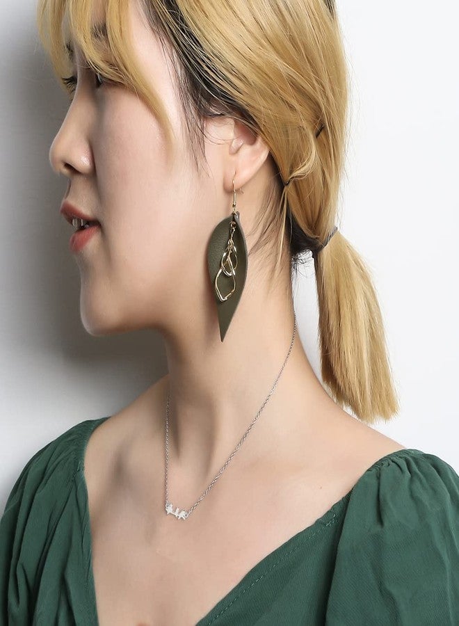 MANZHEN Three Little Birds Delicate Flying Birds Pendant Bird Necklace (gold) - Image 2