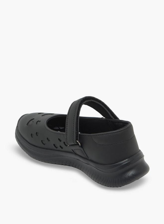 Dash Girls Hook & Loop Mary Jane School Shoes - Image 5