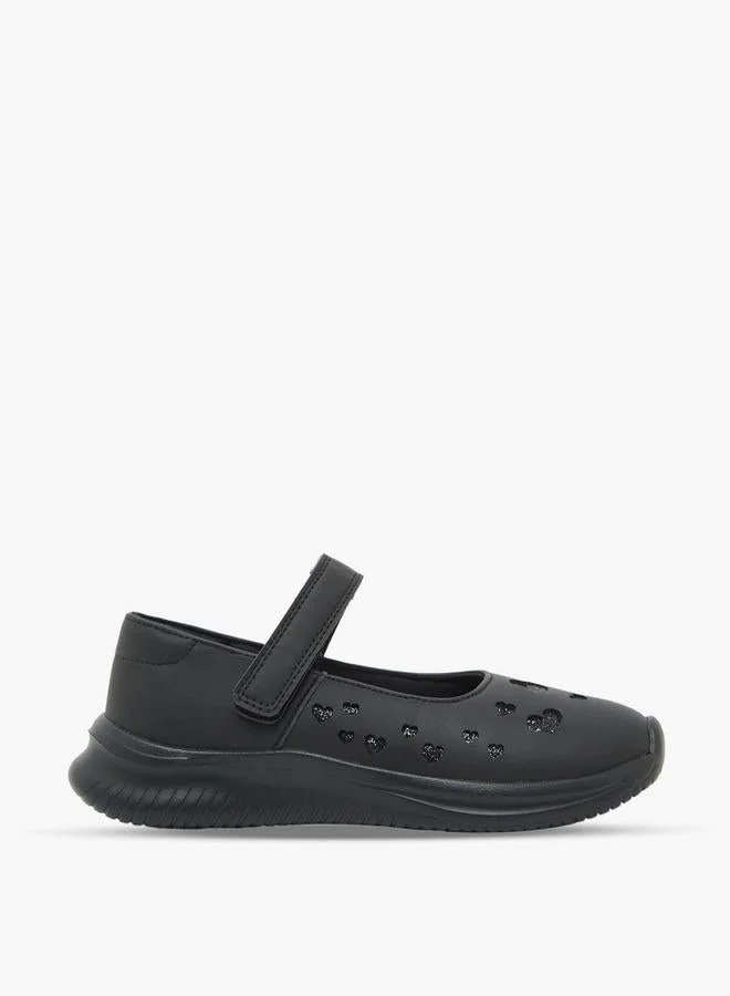 داش Girls Hook & Loop Mary Jane School Shoes