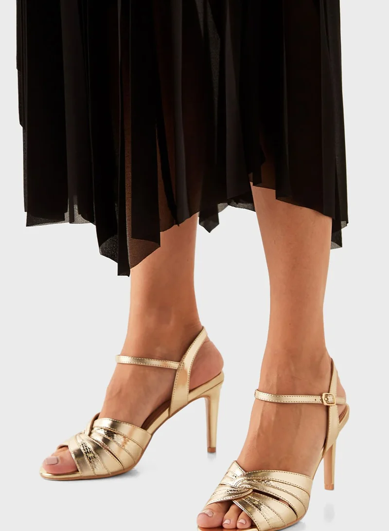 Celeste Ankle Strap High Heel Sandal
