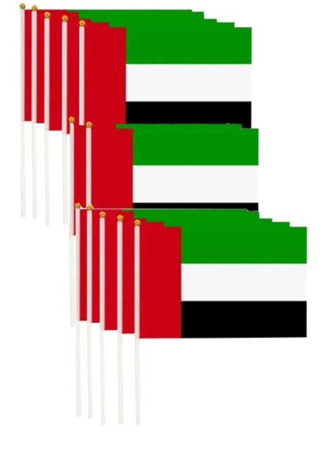 12 Pieces United Arab Emirates National Day Flags - Image 1