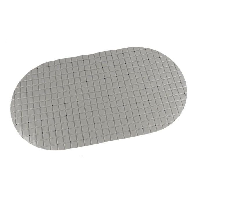 STESHWK NonSlip Shower Mats with Absorbent Ultimate Washable Mat Soft Hygienic Rubber MatModern Design Safety matTextured Surface Bath matSlipResistant Bathroom mat665 x 37 Grey